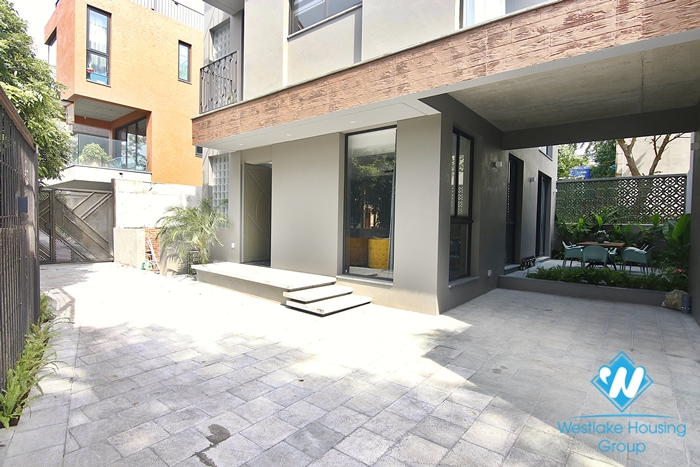 The newest house on the market is carefully prepared by the owner for every detail for rent in Ngoc Thuy Long Bien